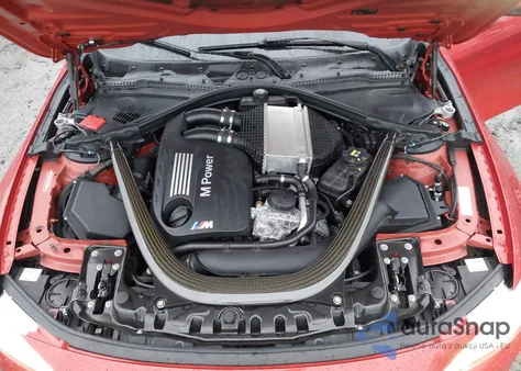 2016 BMW M4 z USA, uszkodzony, nr VIN WBS3R9C58GK337005